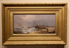 Oil Painting Pair by William Anslow Thornley "A Morning Calm"