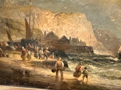 OLD MASTER W . THORNLEY OIL PAINTING High Quality 19th CENTURY Gold vergoldeter Rahmen