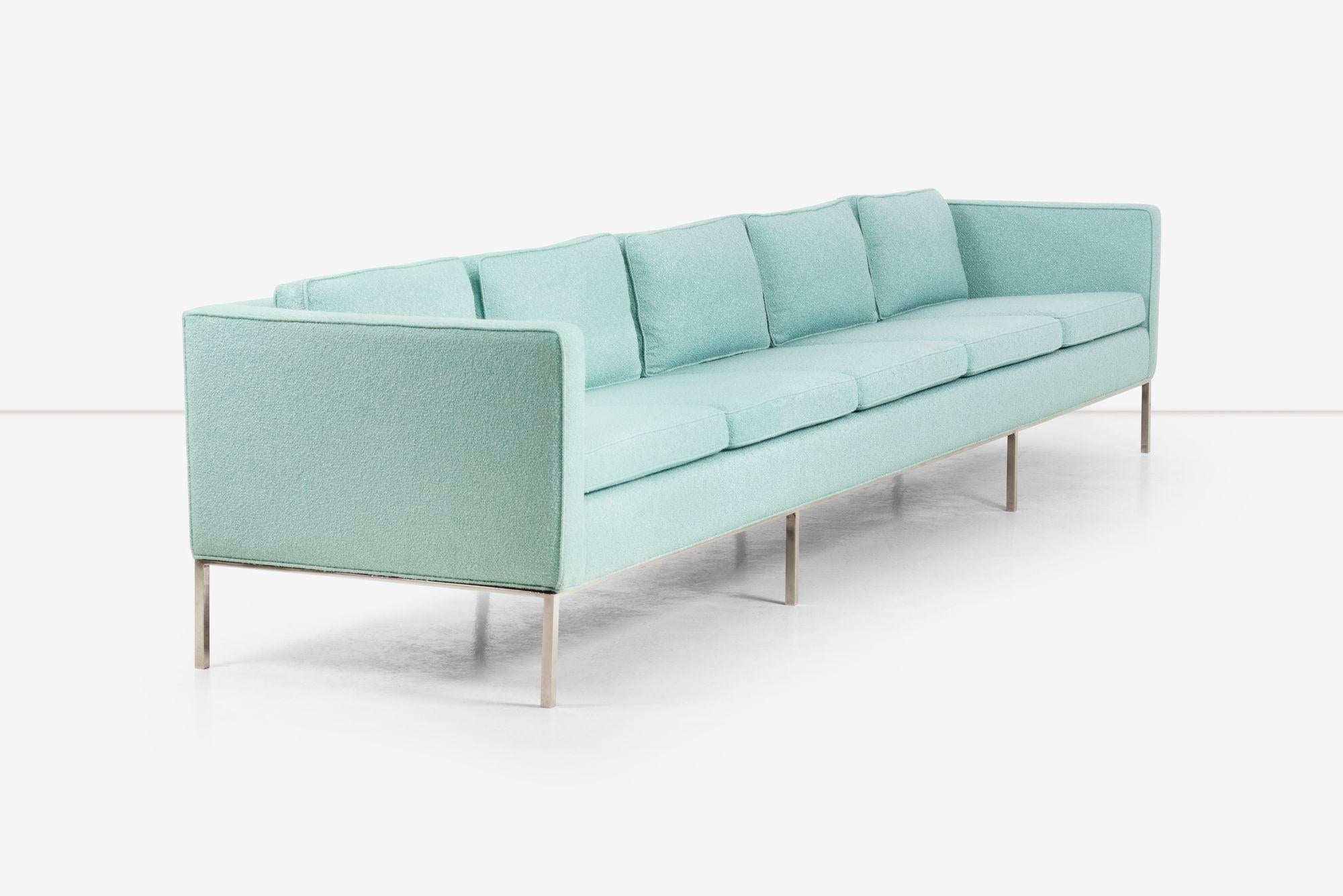 William Armbruster, maßgefertigtes monumentales fünfsitziges Sofa mit fünf Sitzen für Chase Manhattan im Angebot 3