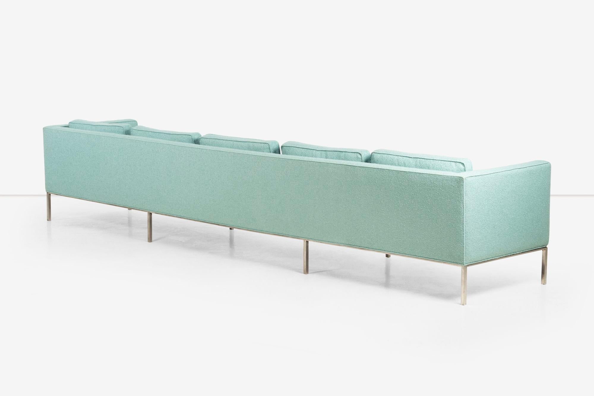 William Armbruster, maßgefertigtes monumentales fünfsitziges Sofa mit fünf Sitzen für Chase Manhattan im Angebot 7