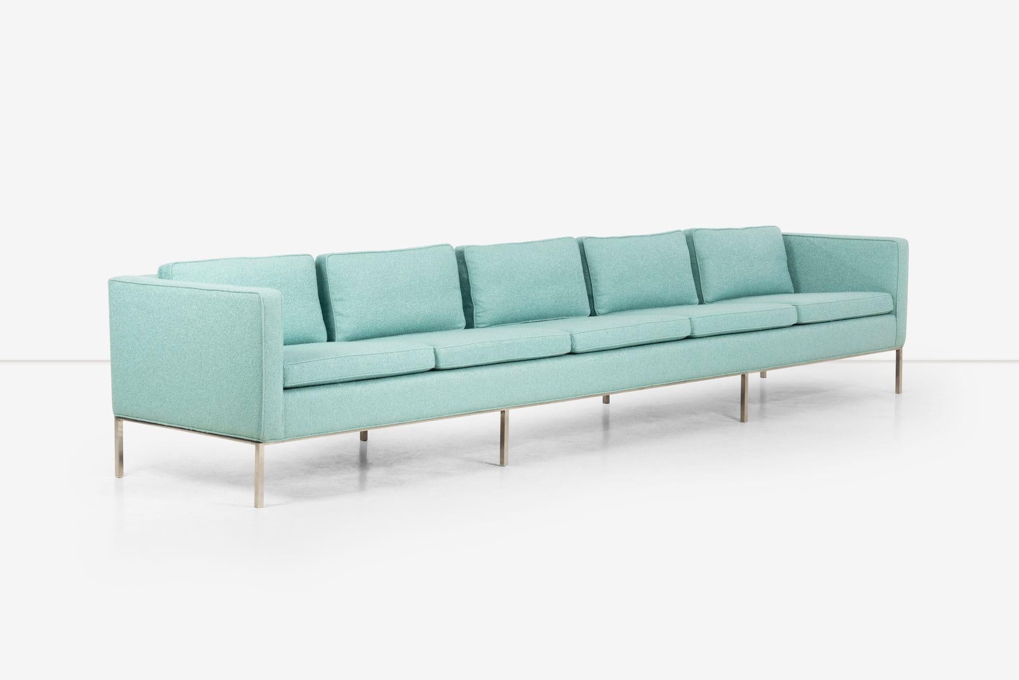 William Armbruster, maßgefertigtes monumentales fünfsitziges Sofa mit fünf Sitzen für Chase Manhattan im Angebot 2