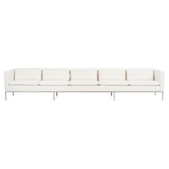 Retro William Armbruster Monumental Five-Seat Sofa for Chase Manhattan Executive Offic