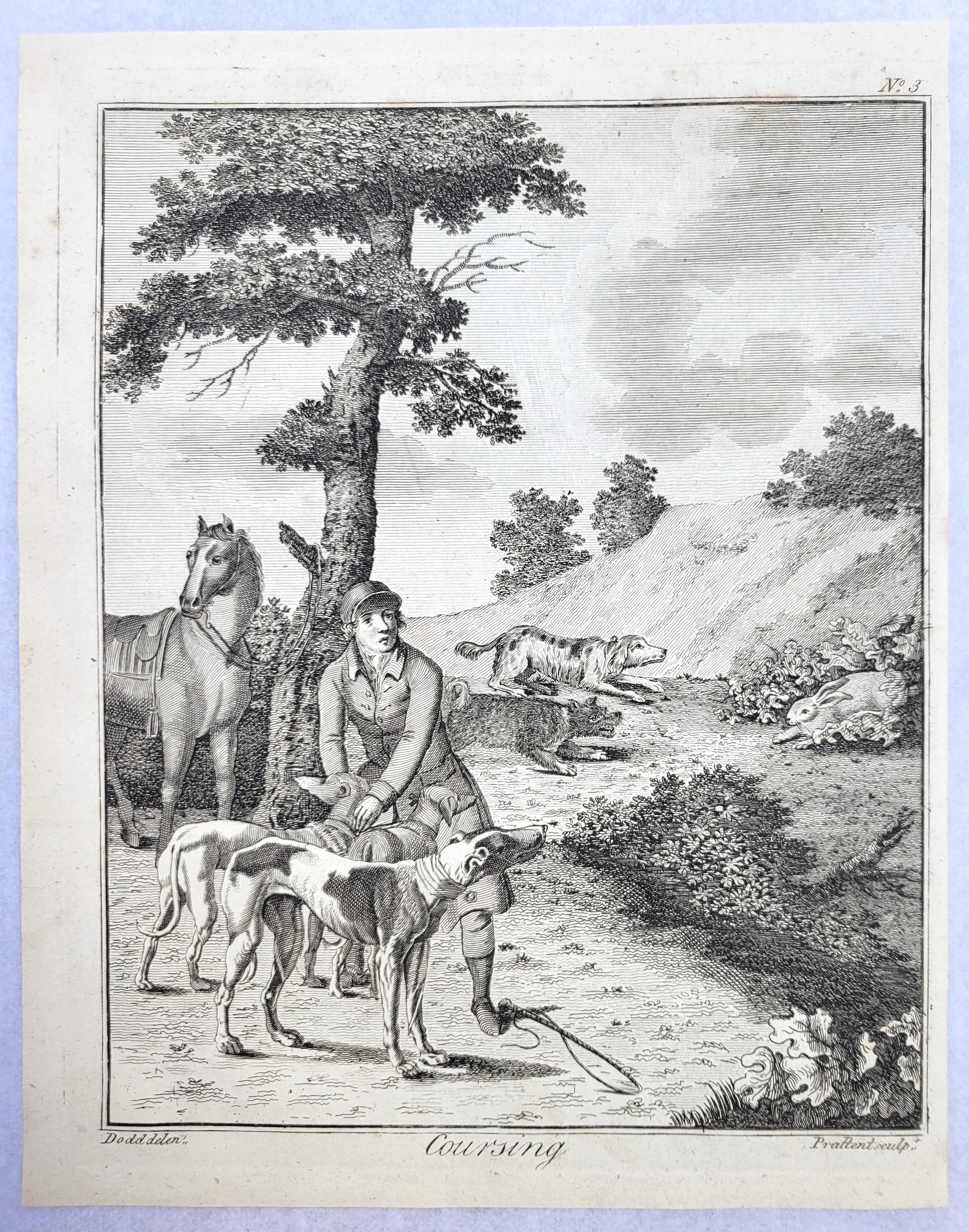 Set of Three Engravings from 