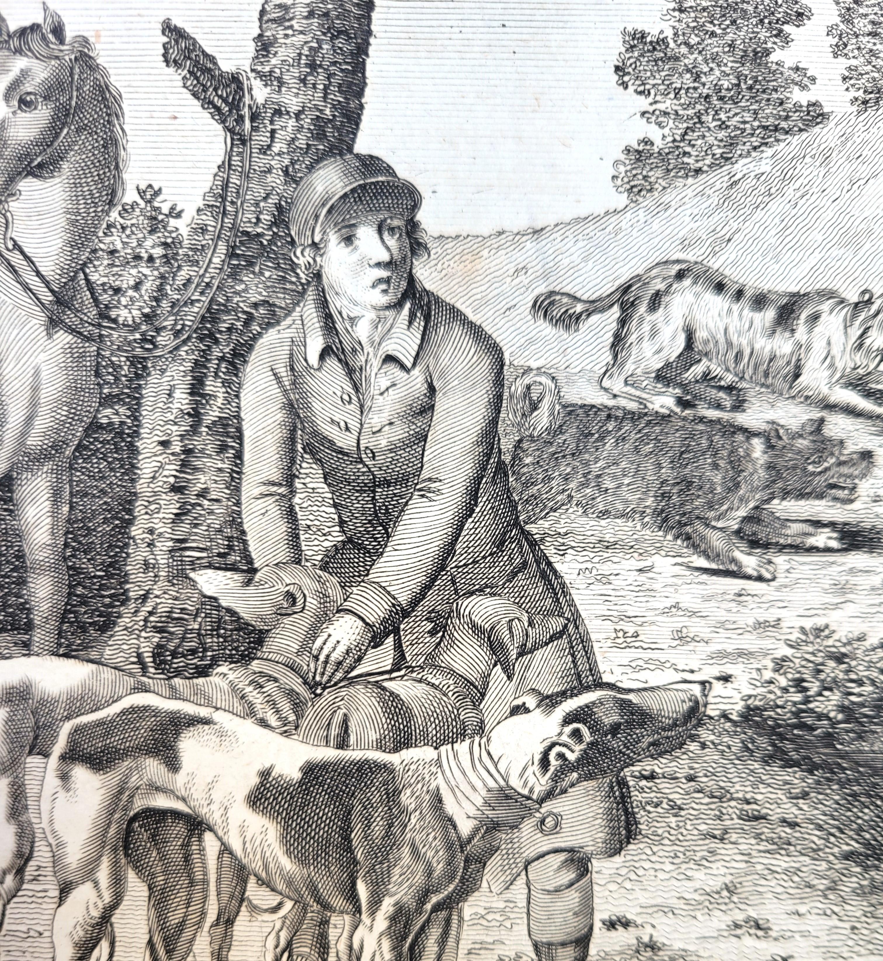 Set of Three Engravings from 