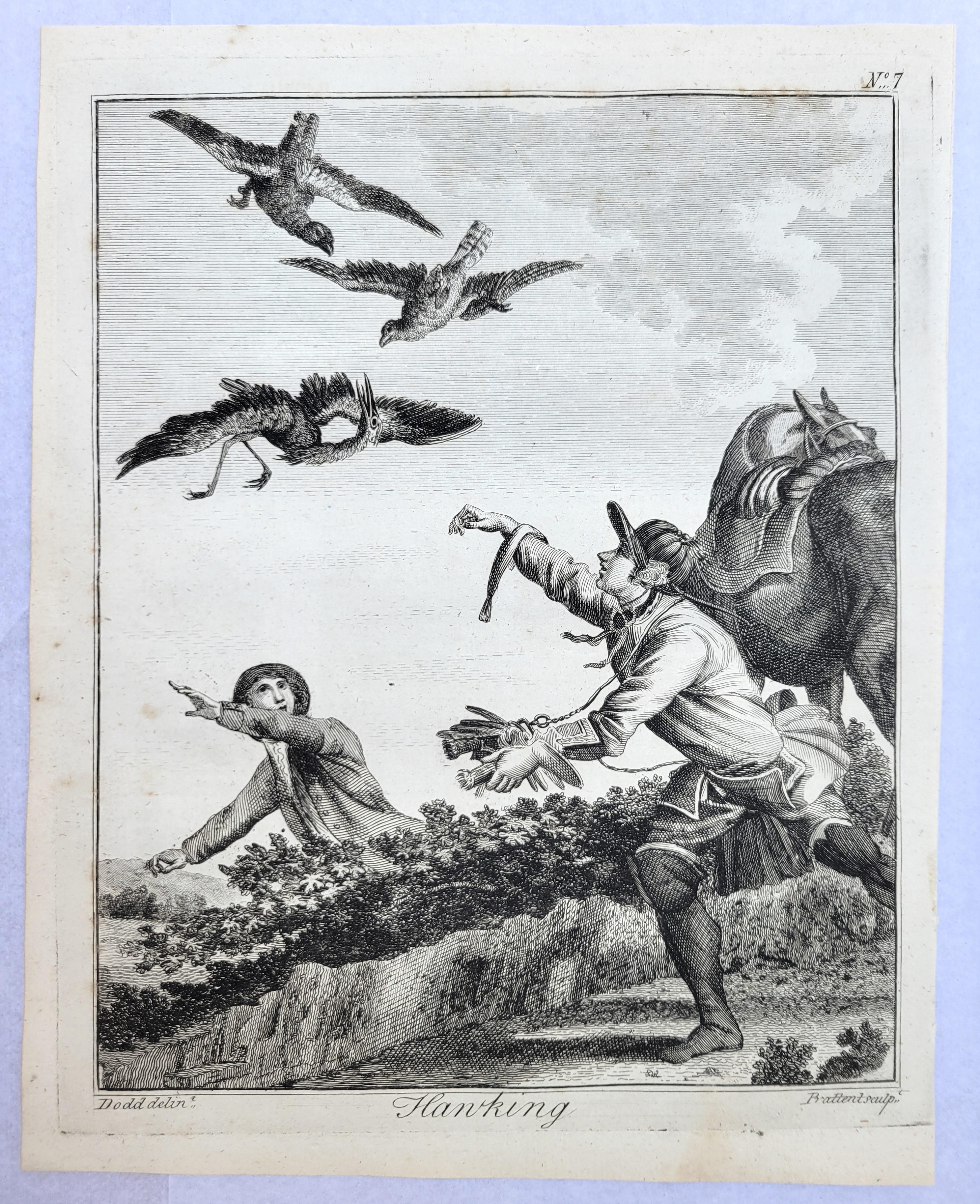 Set of Three Engravings from 