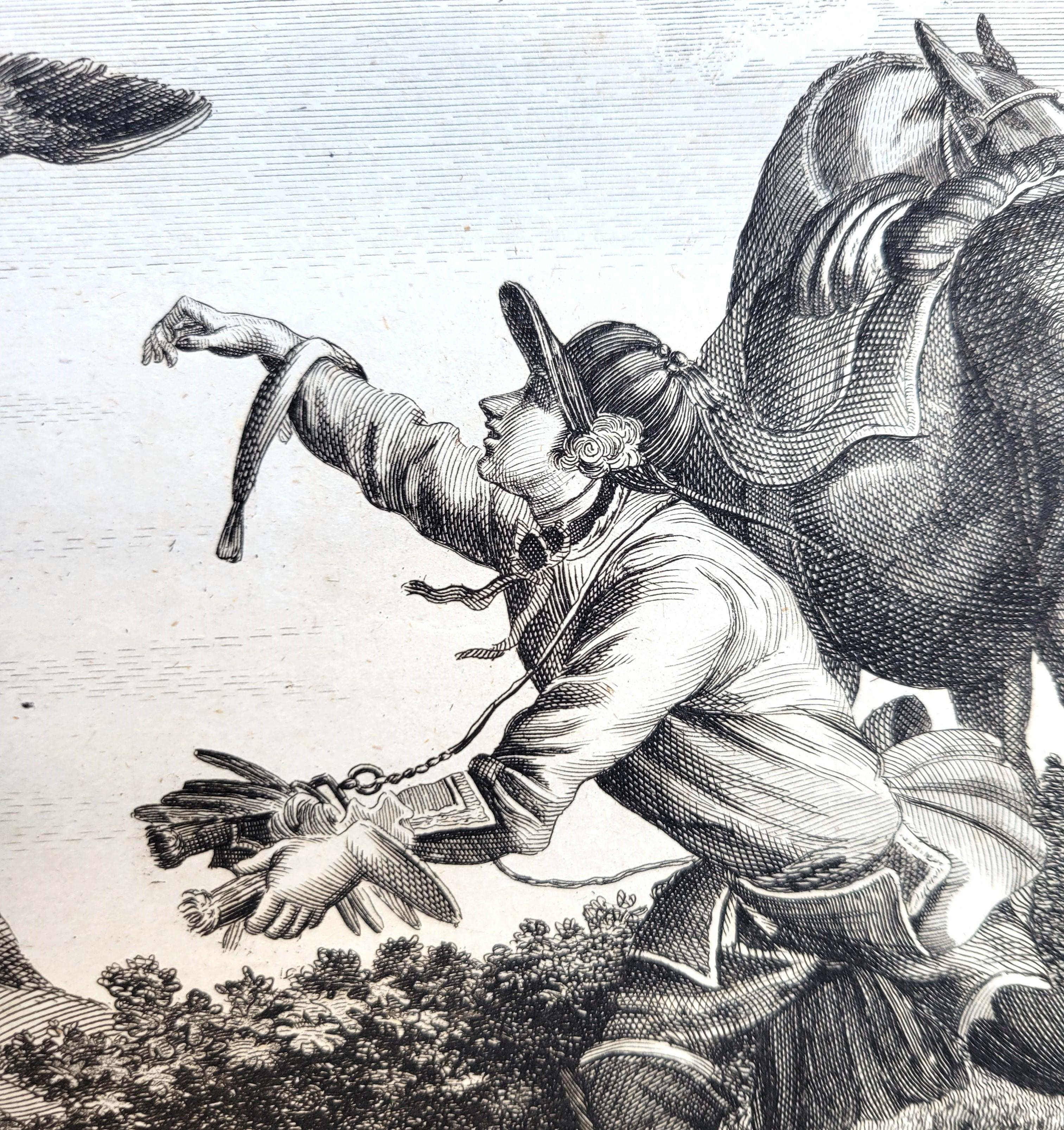 Set of Three Engravings from 