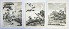 Set of Three Engravings from "The British Sportsman" /// Osbaldiston Animal Art