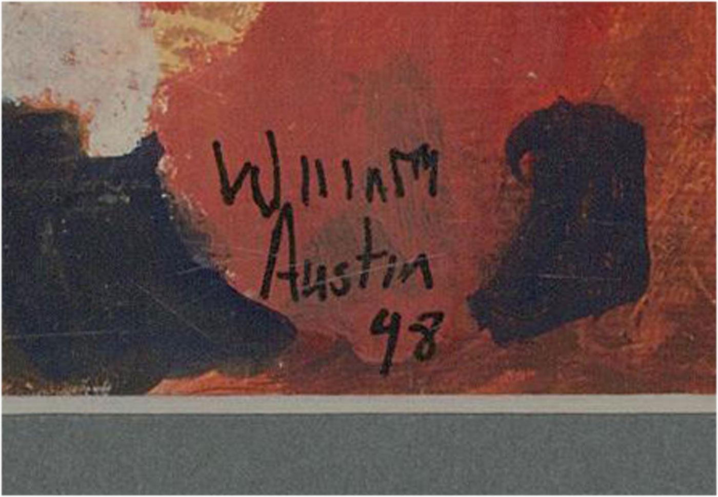 William Austin (b.1940) - 1998 Acrylic, Schoolgirls For Sale 2
