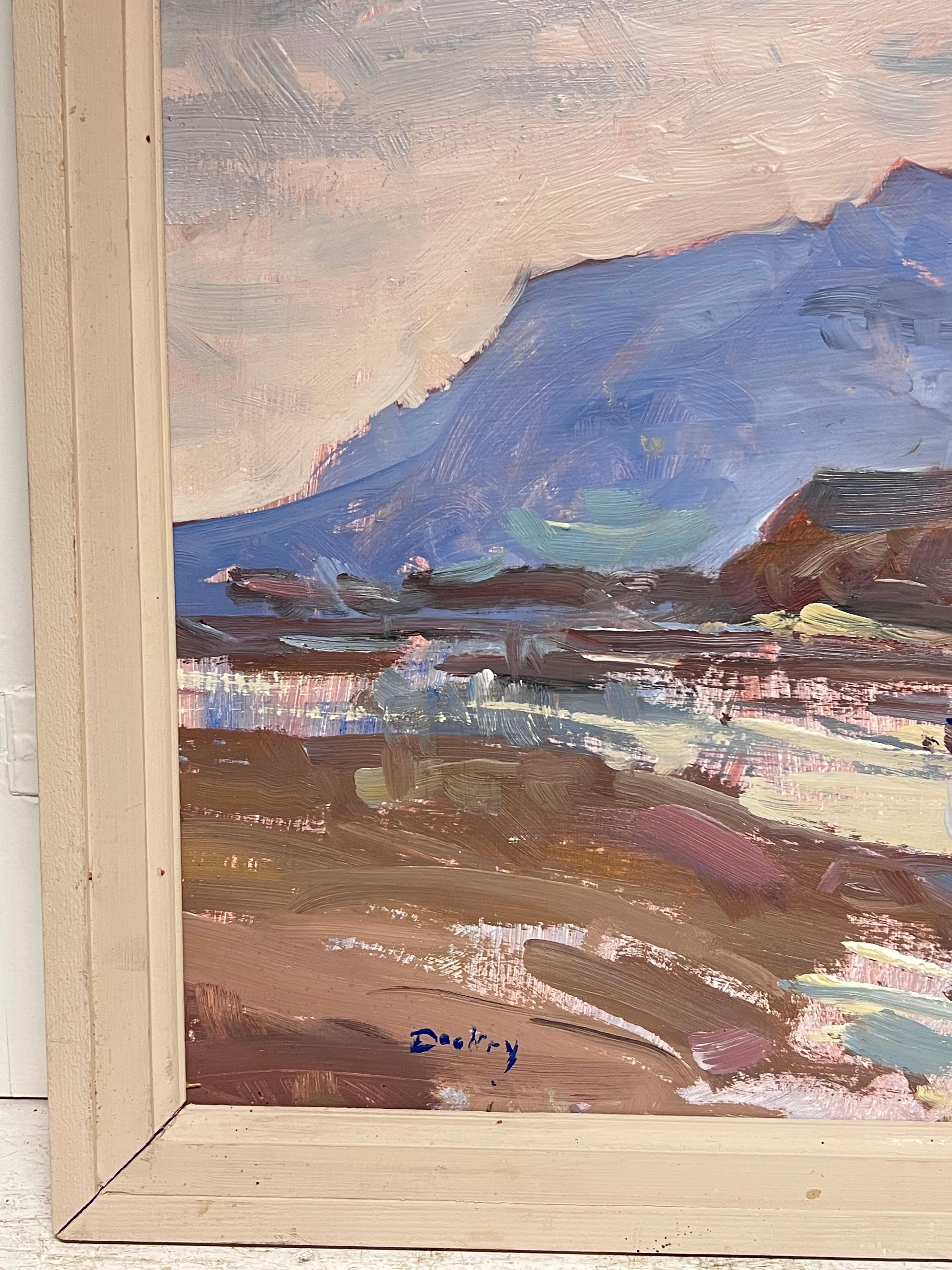 Ben Nevis, Écosse
par William B Dealtry (britannique 1915-2007) :
huile sur panneau signée, encadrée
encadré : 21.5 x 25.5 pouces
tableau : 19 x 22.5 pouces
Collection S : collection privée de cet artiste, Angleterre.
Condit : très bon état

Pour