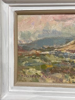 The Waters of Leith Scottish Impressionist Signed Oil Painting 20th Century