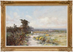 William Bagnall Gelder (1869-1929)  - 1910 Öl, Zurück zum Bauernhof
