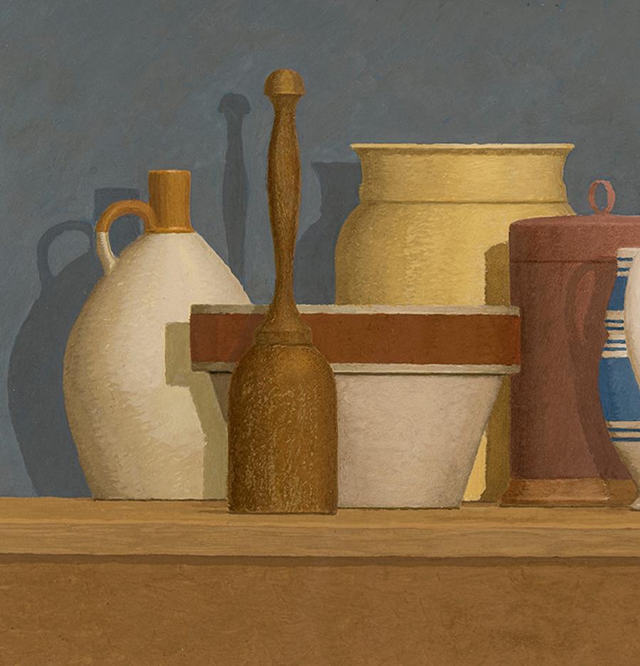 Natura morta - Niccone - Painting Contemporaneo di William Bailey