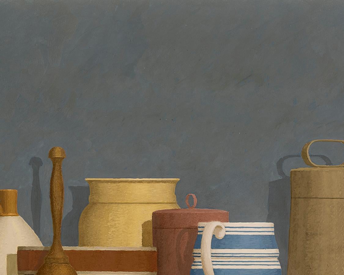Natura morta - Niccone - Still-Life Painting Grigio di William Bailey