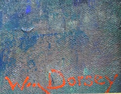 "CALIFORNIA LANDSCAPE" CALIFORNIA ARTIST FRAMED 23.5 X 27.5