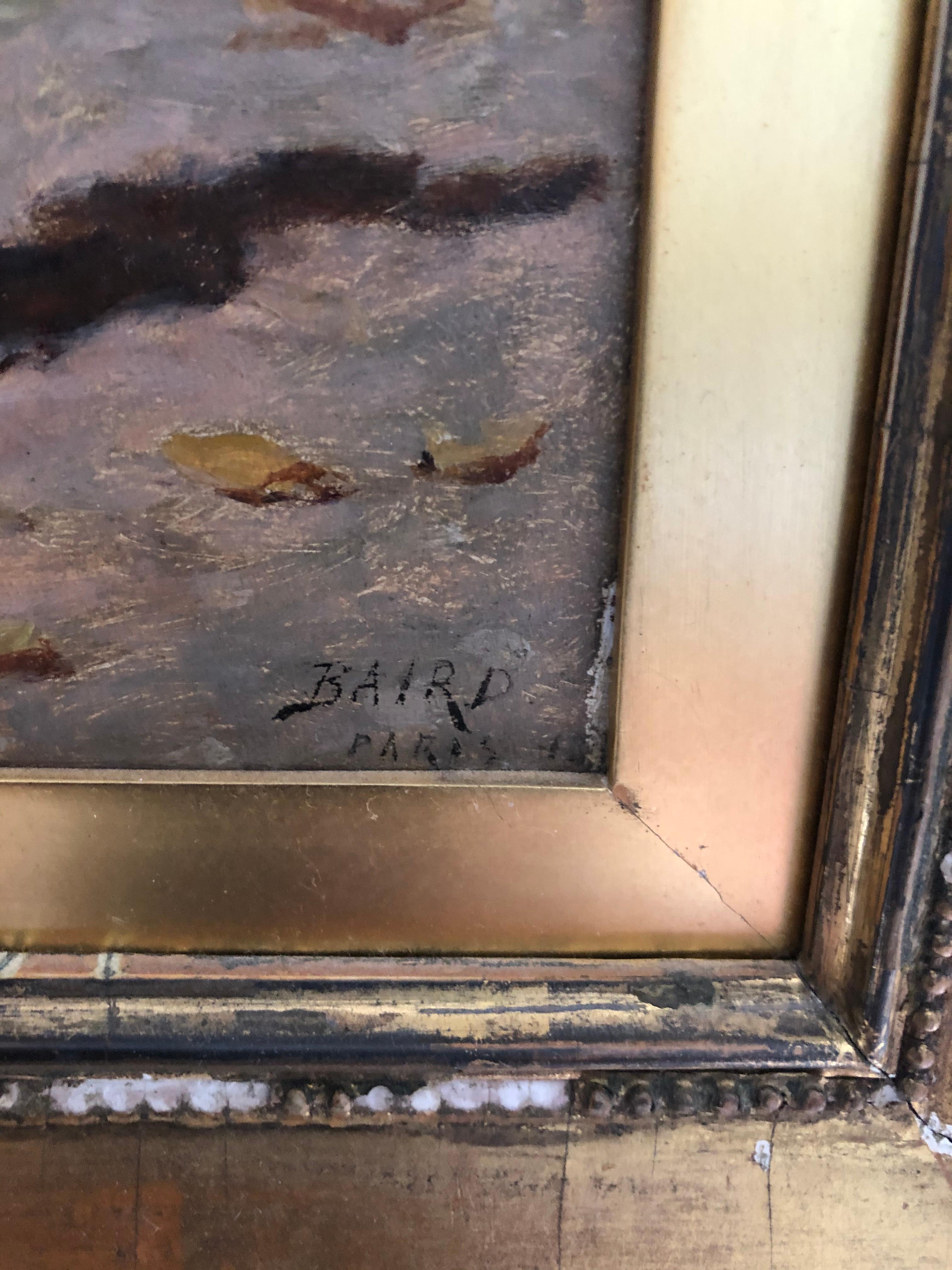 William Baptiste Baird  Mutter füttert ihre Küken im Angebot 4