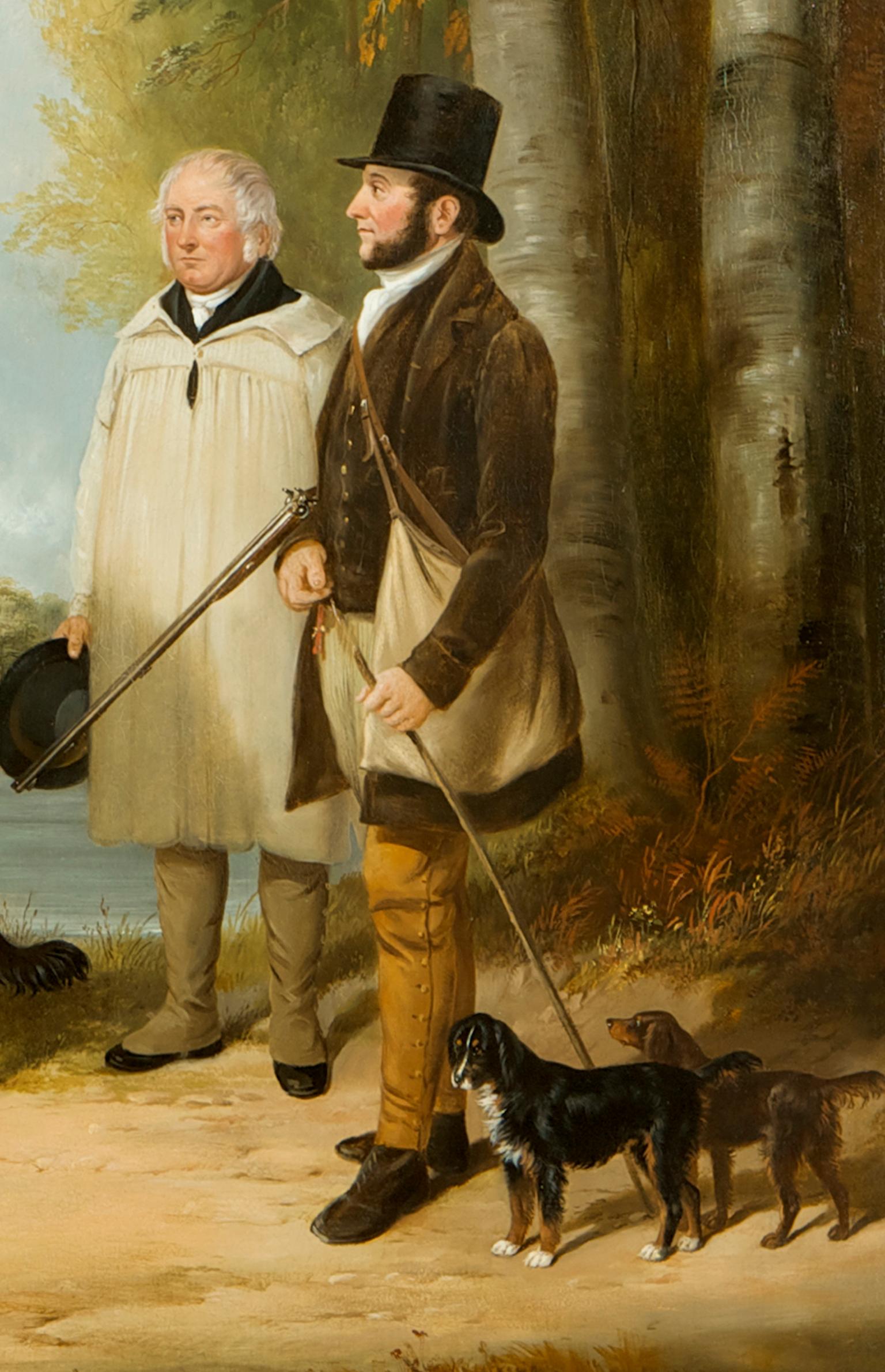 Richard Crawshay of Ottershaw Park von Willam Barraud (1810-1850) 
Öl auf Leinwand. 1838 signiert und datiert 
Rahmen 154 x 127 cm gerahmt 

William Barraud war ein englischer Tiermaler und Illustrator:: der Bruder von Henry Barraud:: mit dem er an