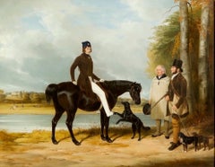 Richard Crawshay of Ottershaw Park An English Equestrian Portrait 19th Century