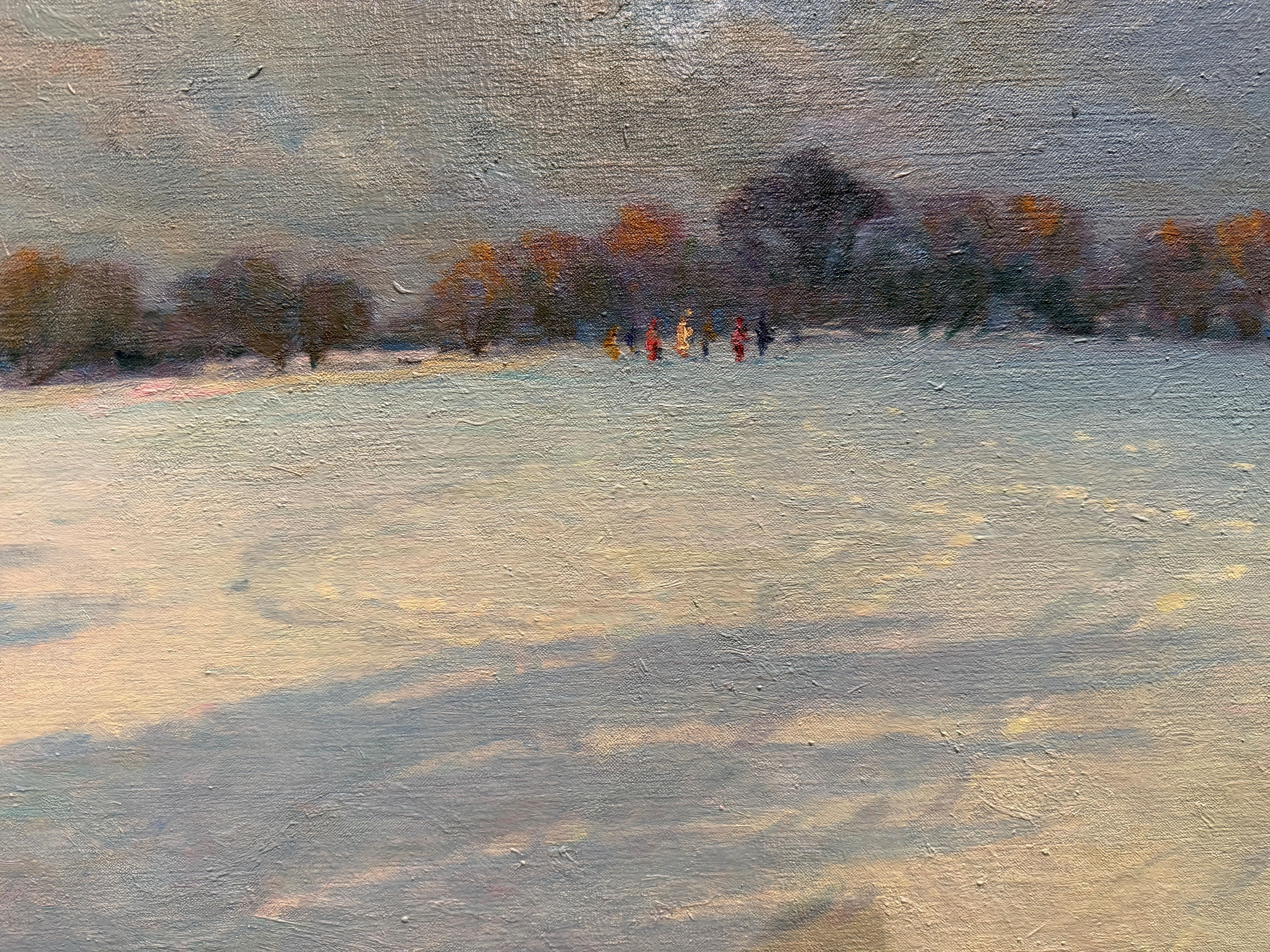 William Baxter Closson, William Baxter
Sentiero delle racchette da neve, 1910 circa
Firmato in basso a destra
Olio su tela
30 x 40 pollici

Provenienza
Galleria Cooley, Old Lyme, Connecticut


Nata il 13 ottobre 1848 a Thetford, Vt. Closson ha