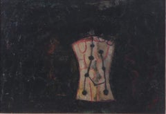 Vintage "Untitled, " William Baziotes, Black Modern Abstract Expressionism, Surrealism