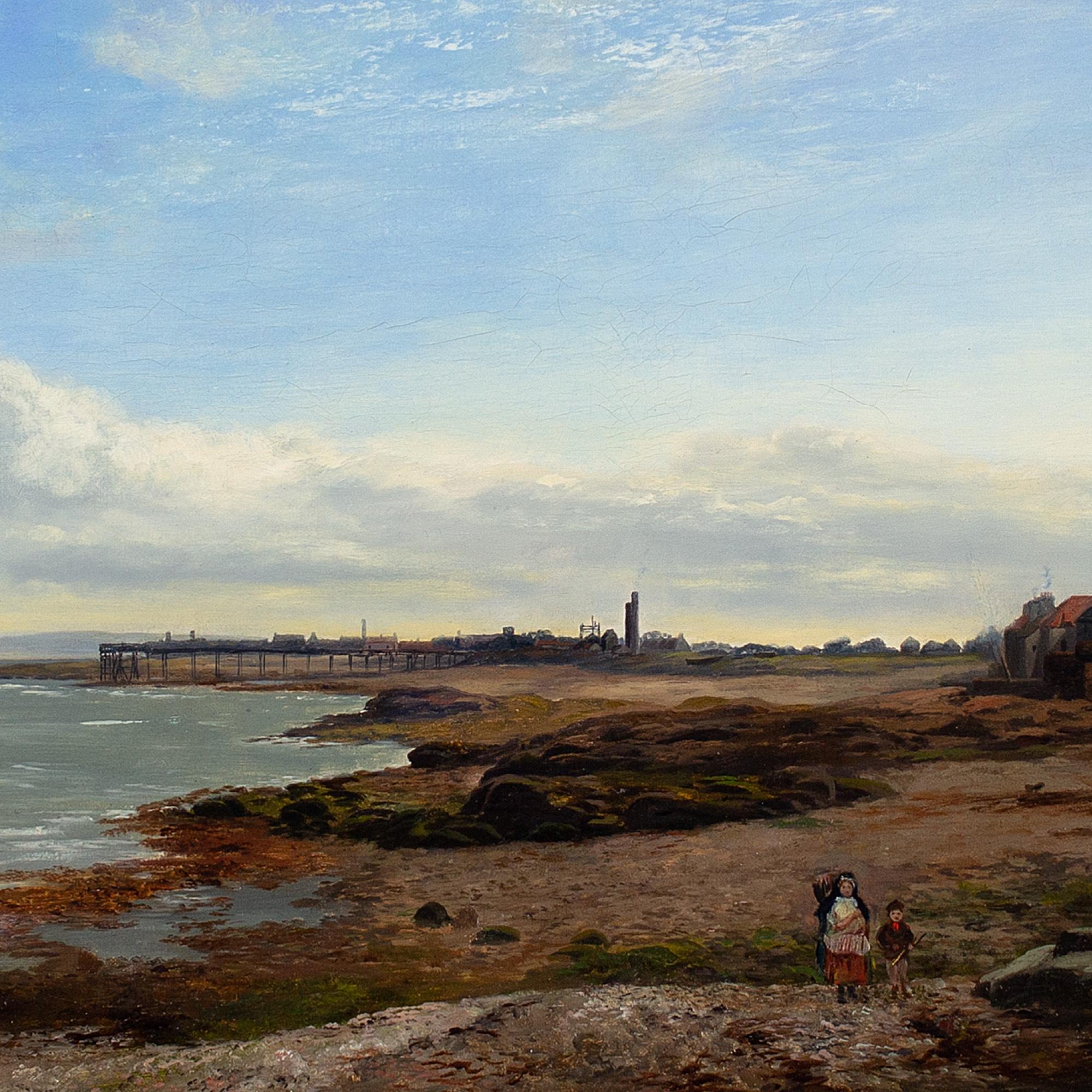 William Beattie Brown RSA, Paysage côtier éclatant, peinture à l'huile 3