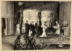 William B. Sharp, Il matrimonio, 1946, litografia