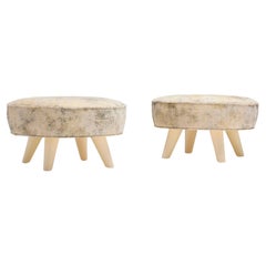 William (Billy) Haines — Pair of Swivel Stools, c. 1955