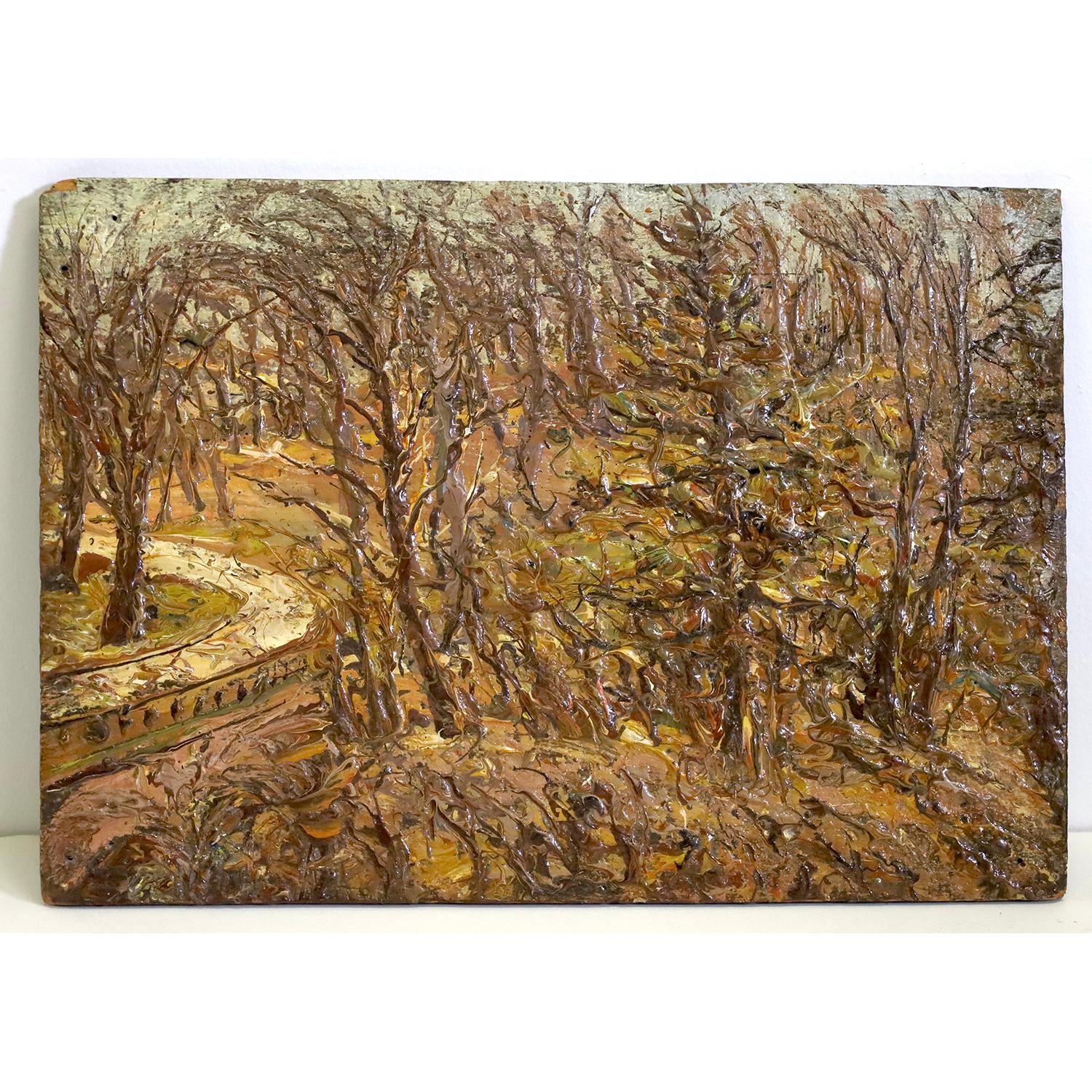 Prospect Park (Expressionismus), Painting, von William Bils