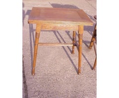 William Birch for Liberty & Co. an Arts & Crafts Oak Fold Over Card Table