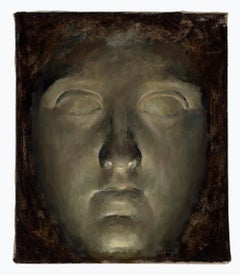 Head 2 - Original oil painting by William Blake