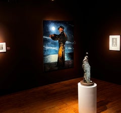 Stag Dance - Original oil painting by William Blake