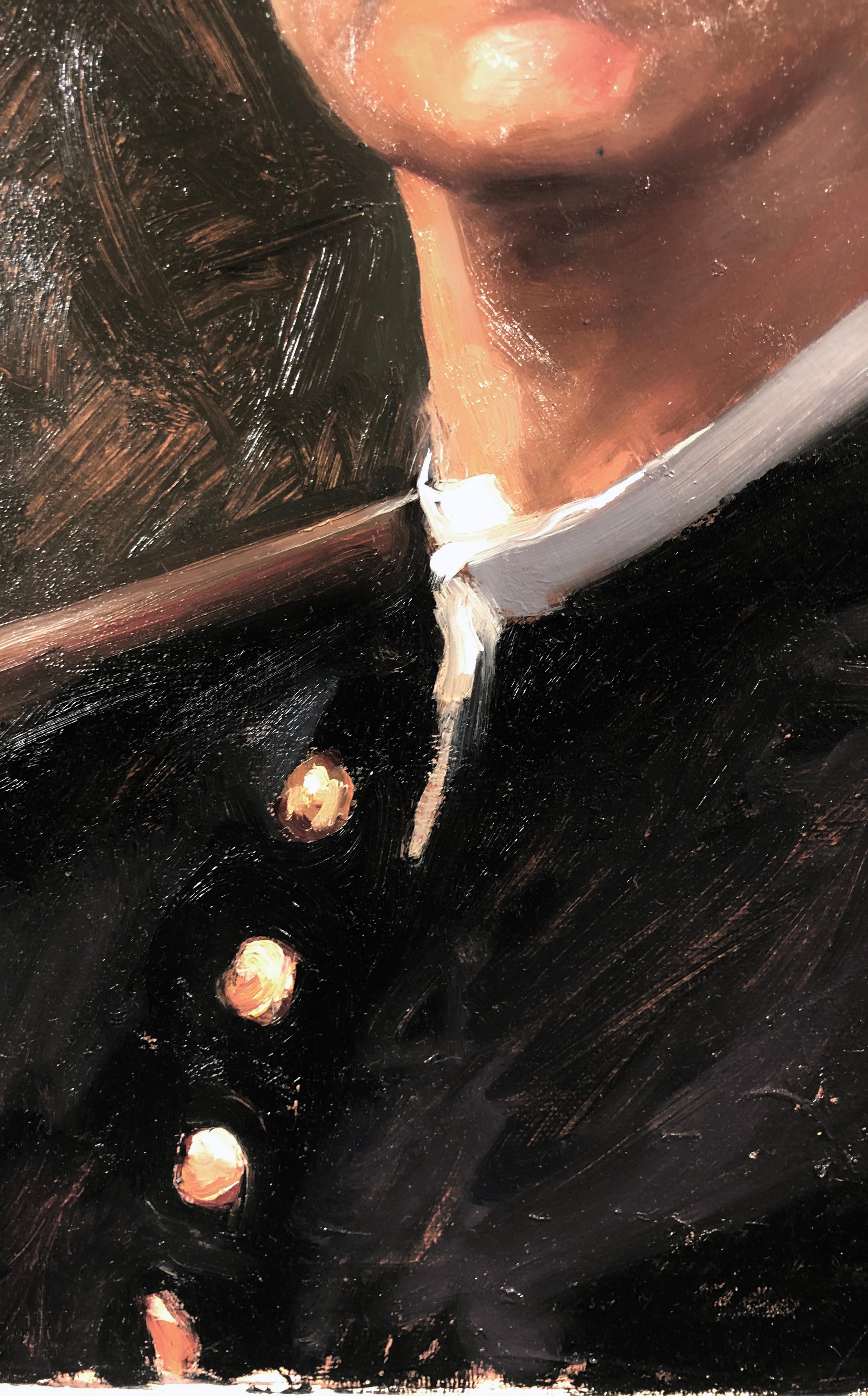 Croquet et la guerre de Sécession américaine, huile sur lin d'inspiration Winslow Homer - Contemporain Painting par William Blake (b. 1991) 