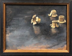 Caps, Still Life of Percussion Caps Used During the Civil War, Oil on Linen