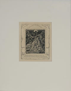 Ilustraciones del Libro de Job - "El fuego de Dios ha caído del cielo"