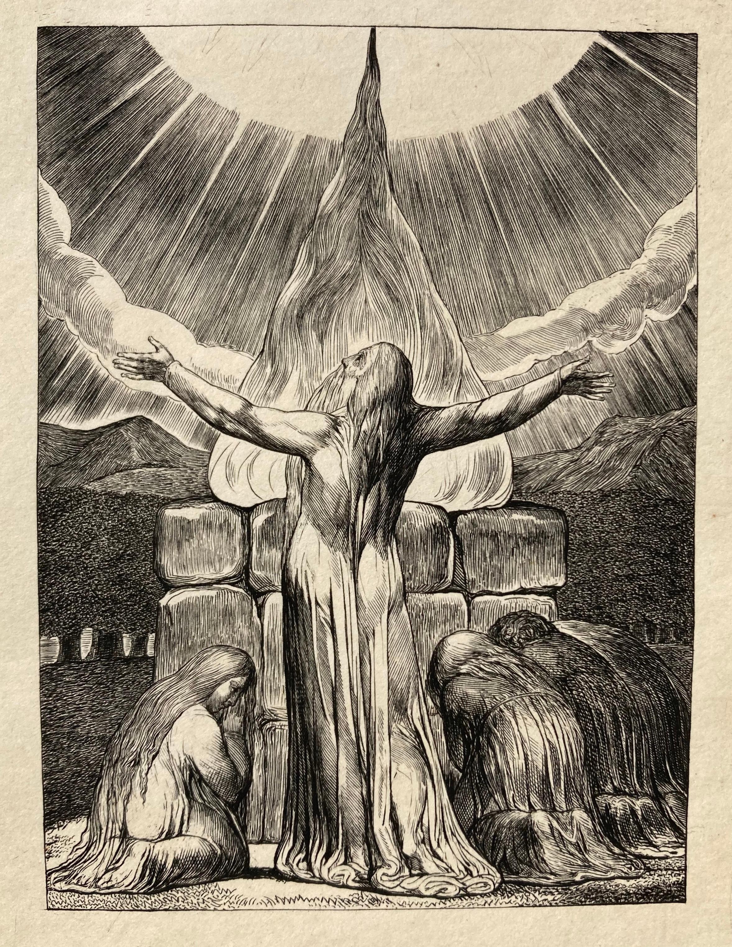 william blake lithograph