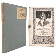 Antique William BLAKE : The Book of Thel. Songs of Innocence. And Songs of Experience