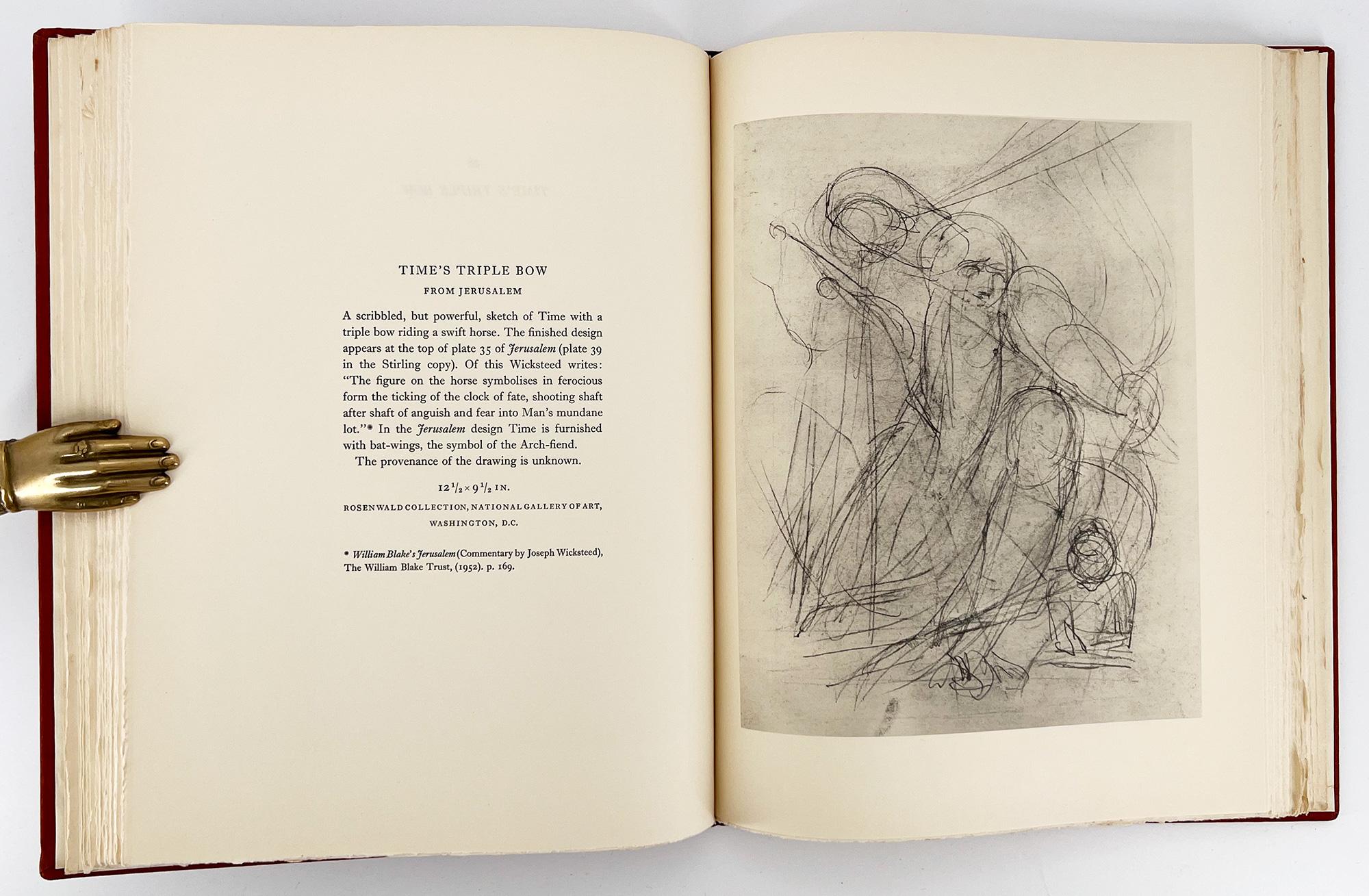 20th Century William BLAKE's Pencil Drawings - Nonesuch Press, limited edition For Sale
