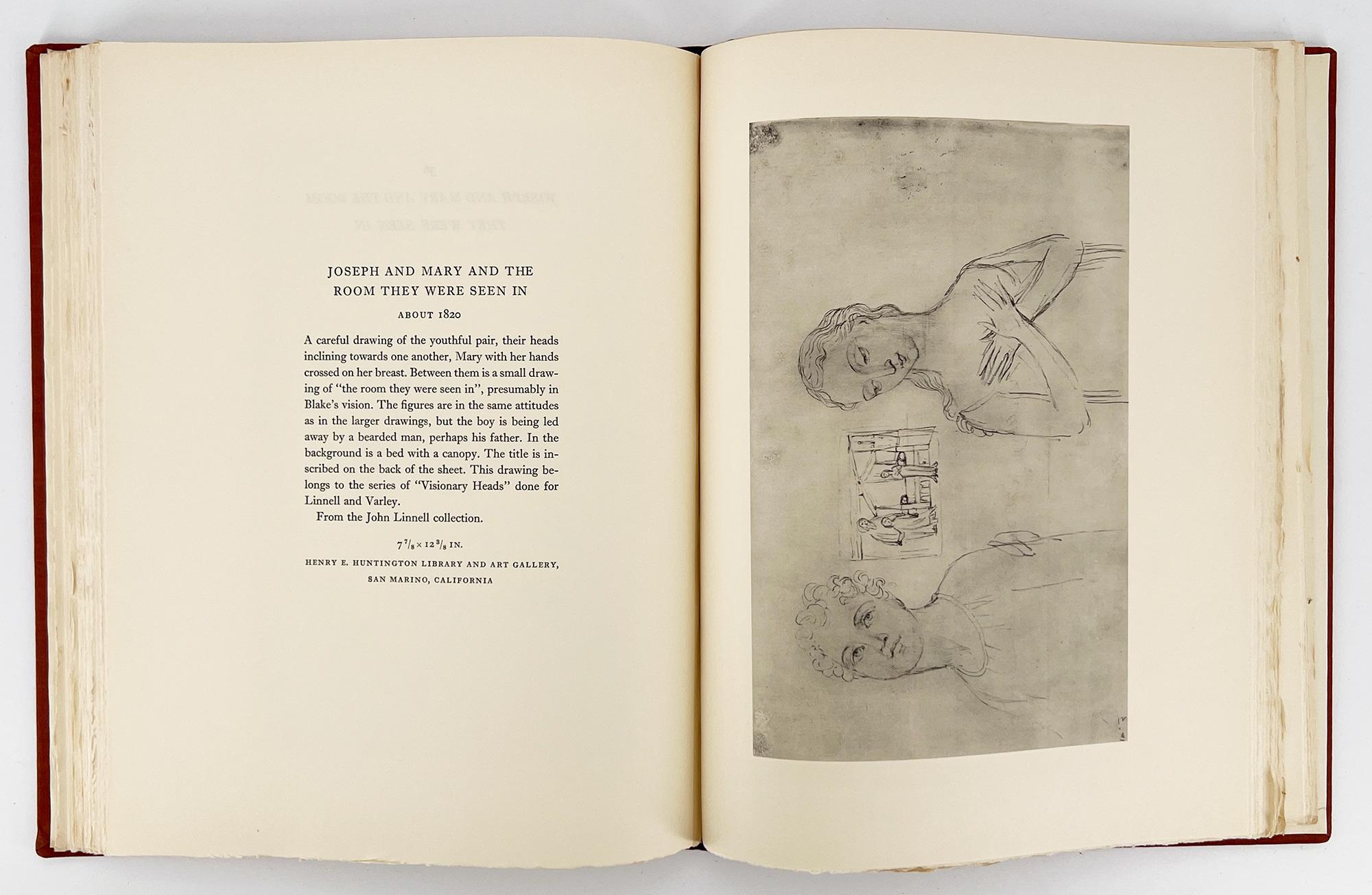 William BLAKE's Pencil Drawings - Nonesuch Press, limited edition For Sale 2