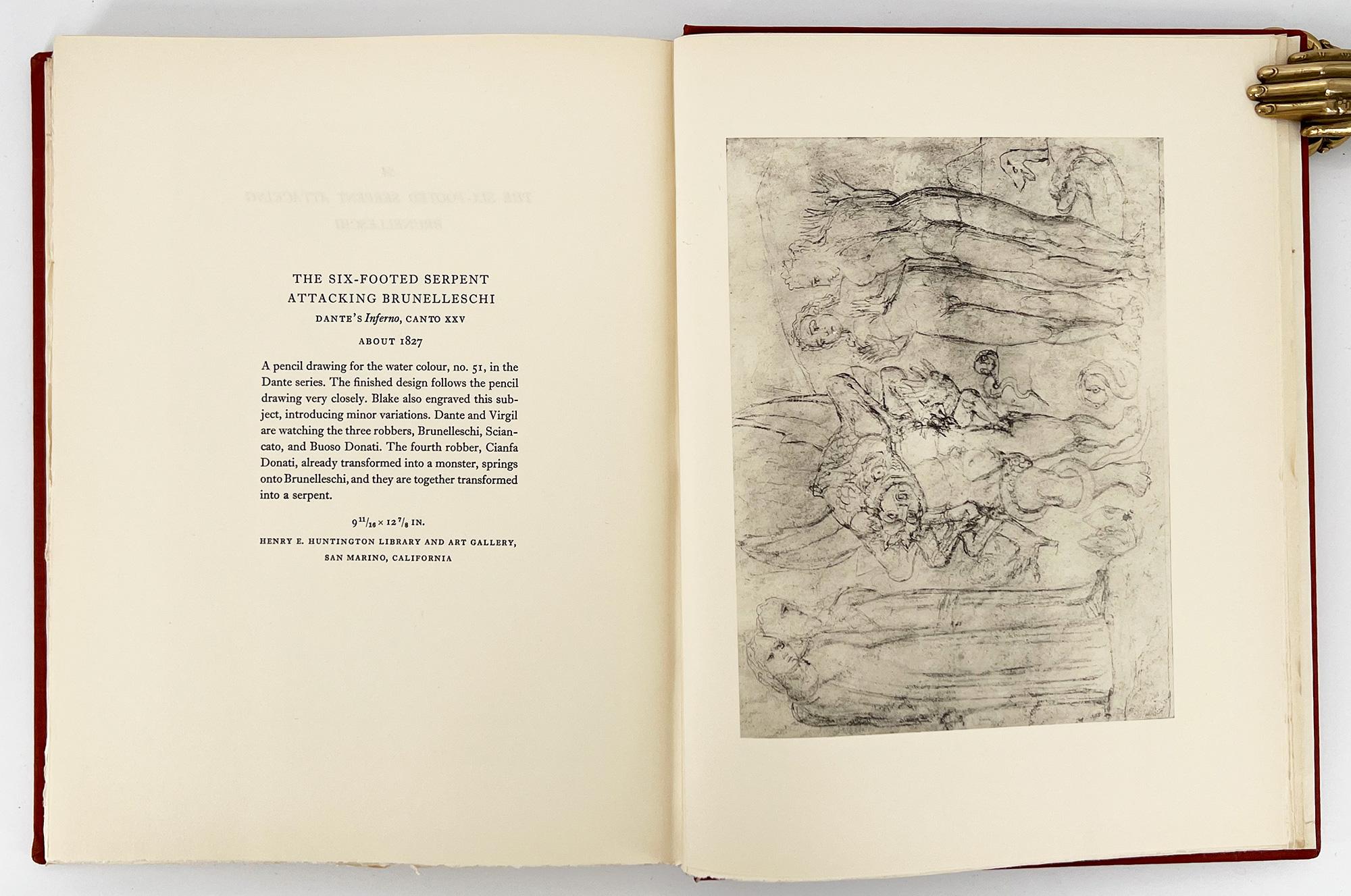 William BLAKE's Pencil Drawings - Nonesuch Press, limited edition For Sale 3