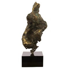 William Bowie Brutalist Bronze Sculpture 1960s