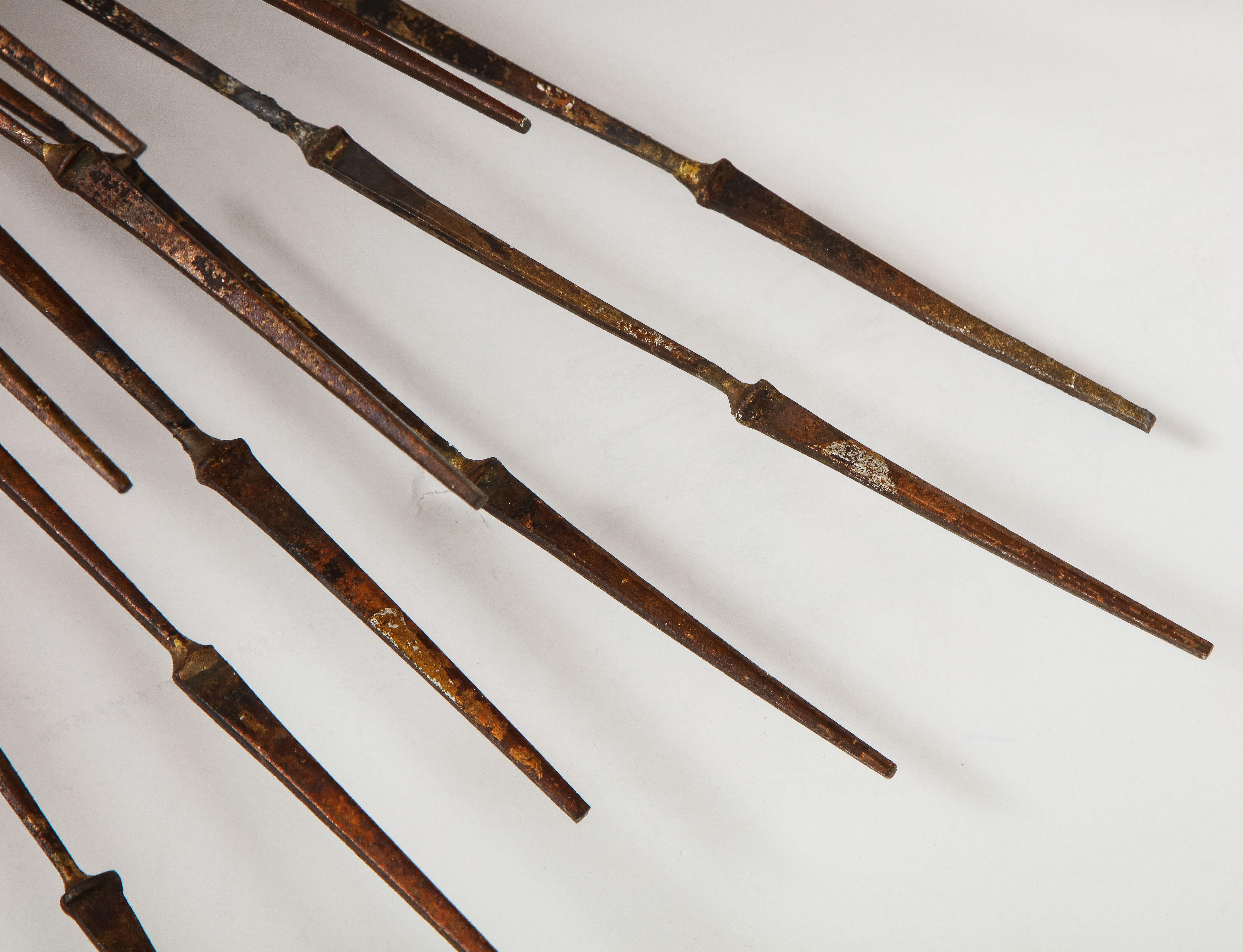 William Bowie Sunburst Gilt Wall Sculpture 6