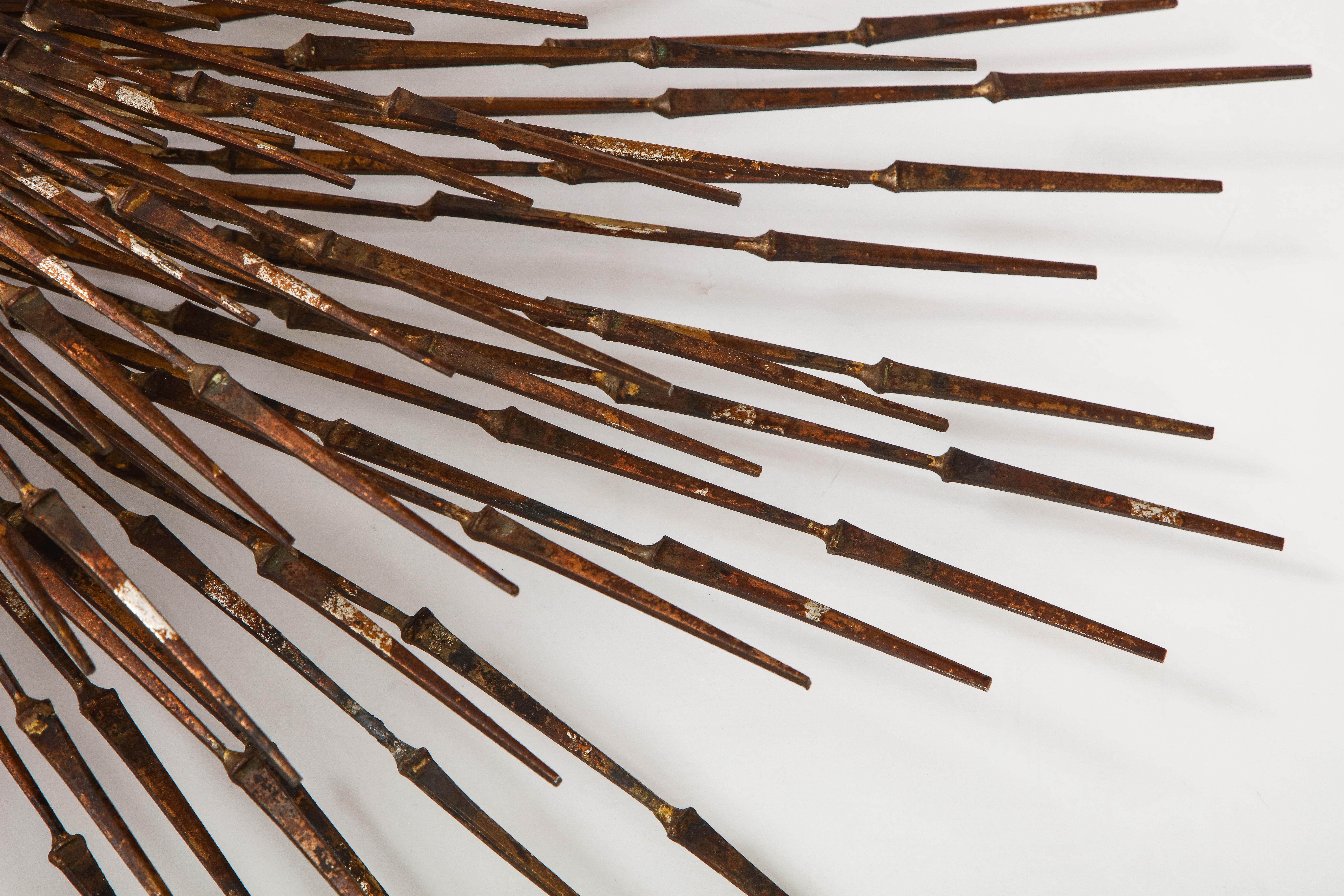 William Bowie Sunburst Gilt Wall Sculpture 1