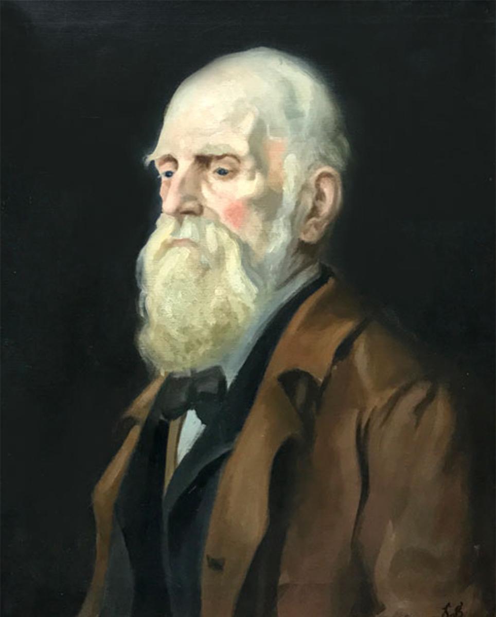 Self-Portrait - Painting by William Bradford
