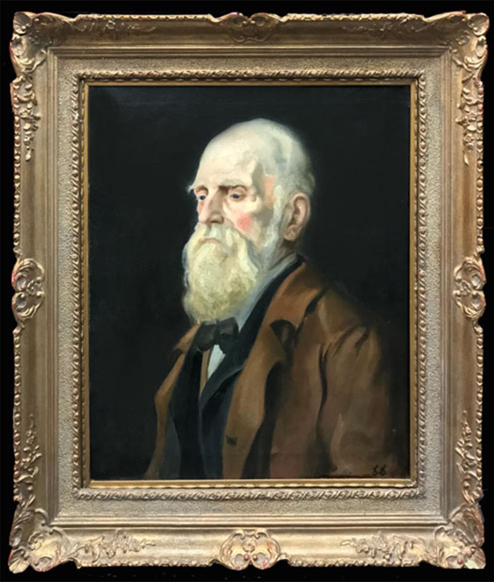 William Bradford Portrait Painting - Self-Portrait
