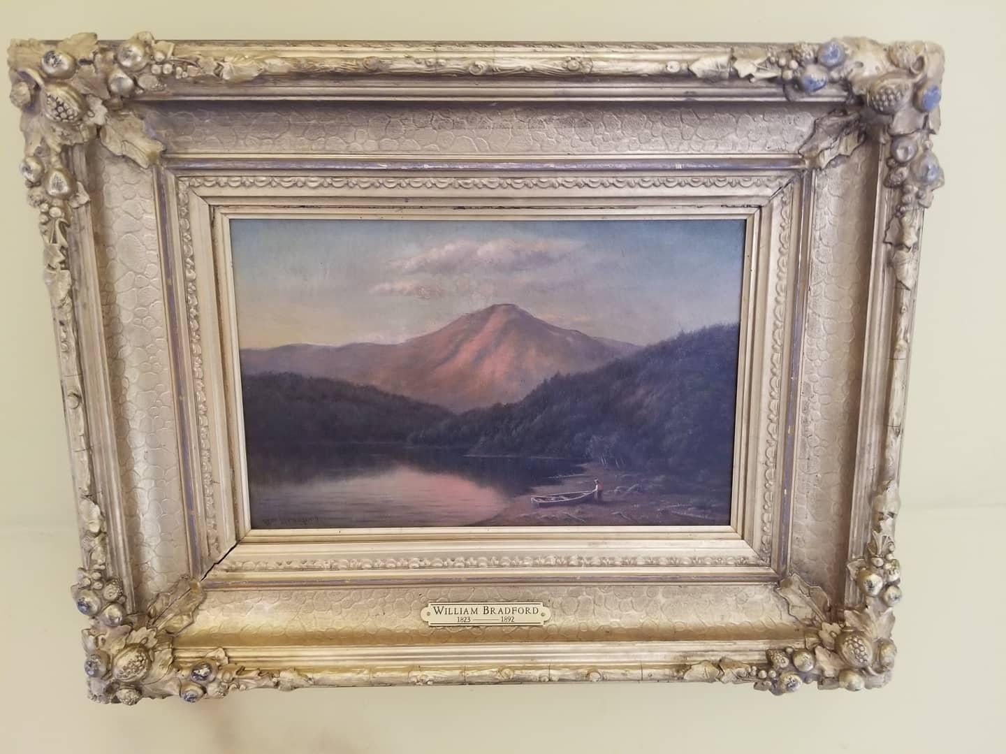 Whiteface Mt, Lake Placid NY - Painting by William Bradford