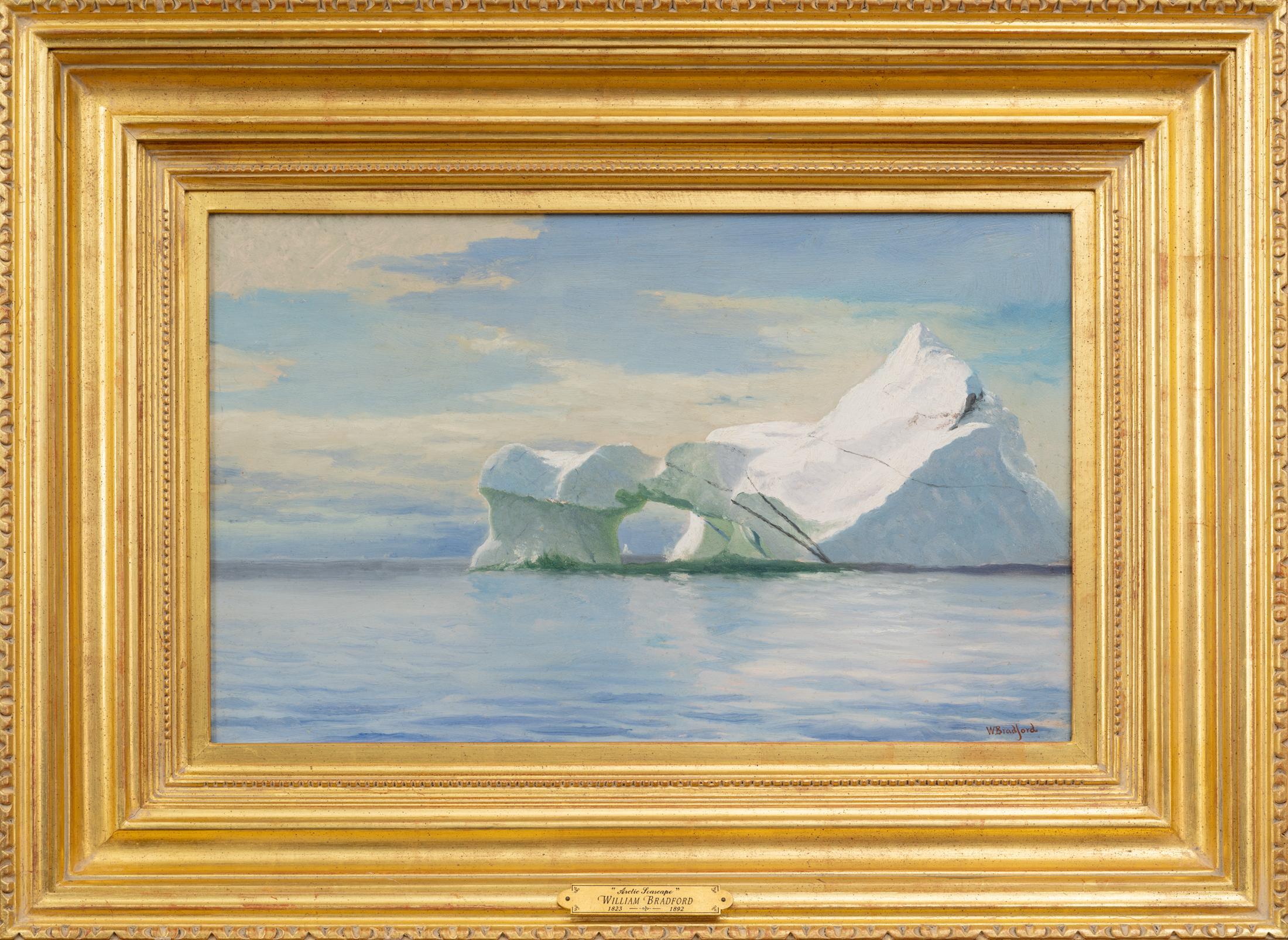 Paesaggio marino artico - Painting di William Bradford 