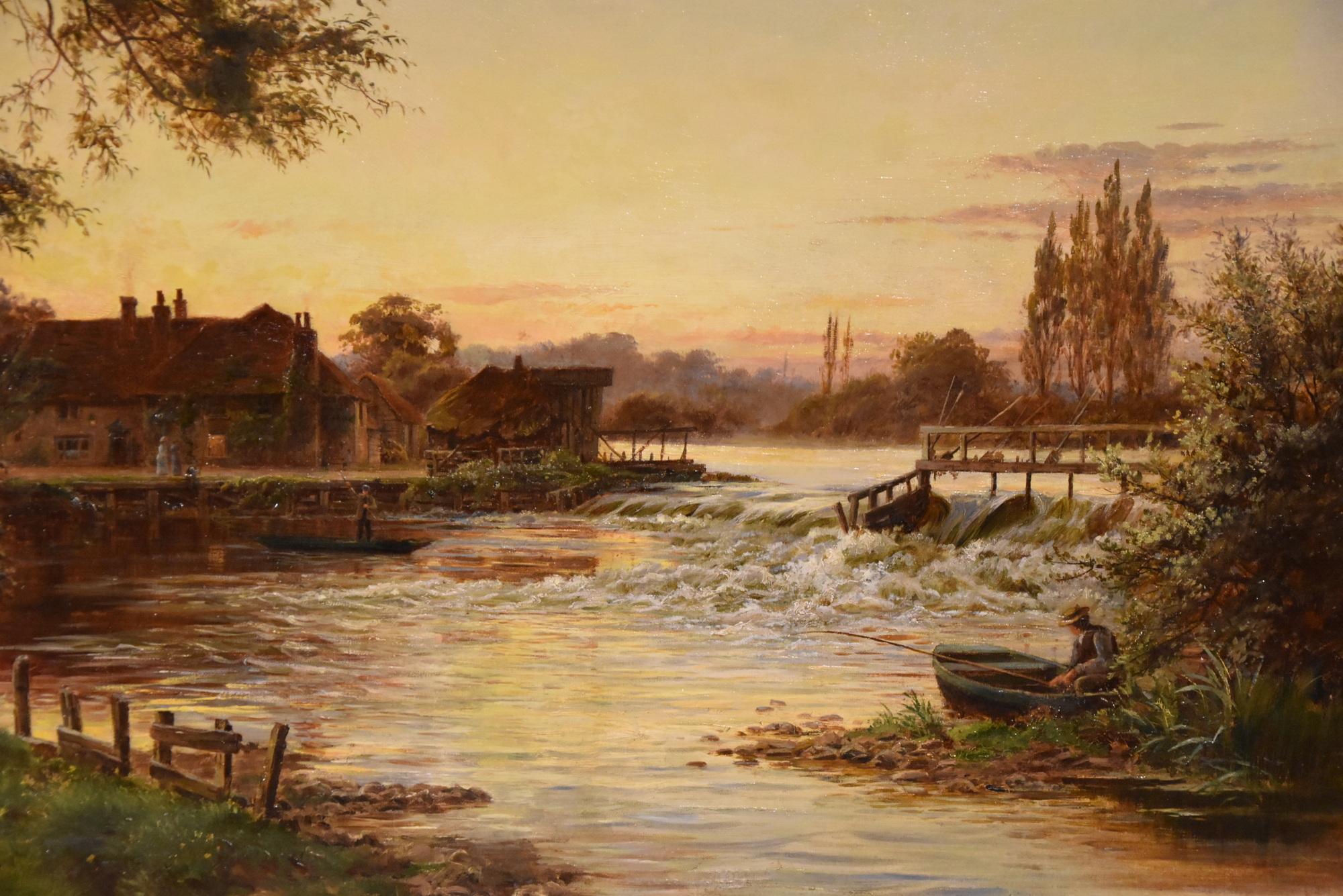 Pittura ad olio di William Bradley 