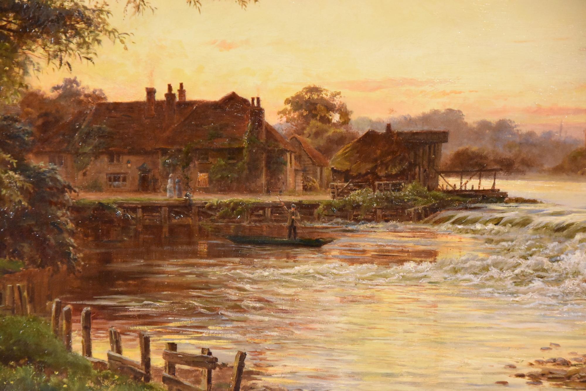 Pittura ad olio di William Bradley 