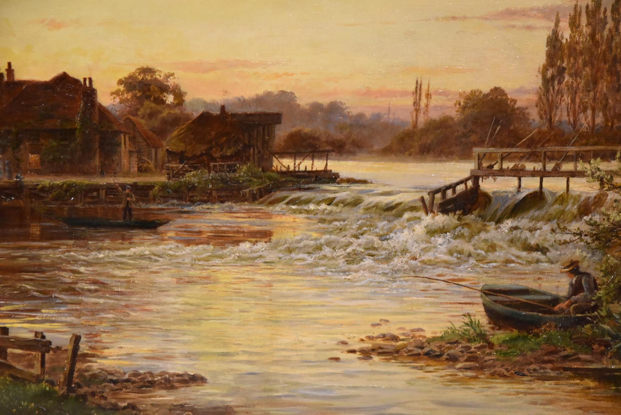 Pittura ad olio di William Bradley 