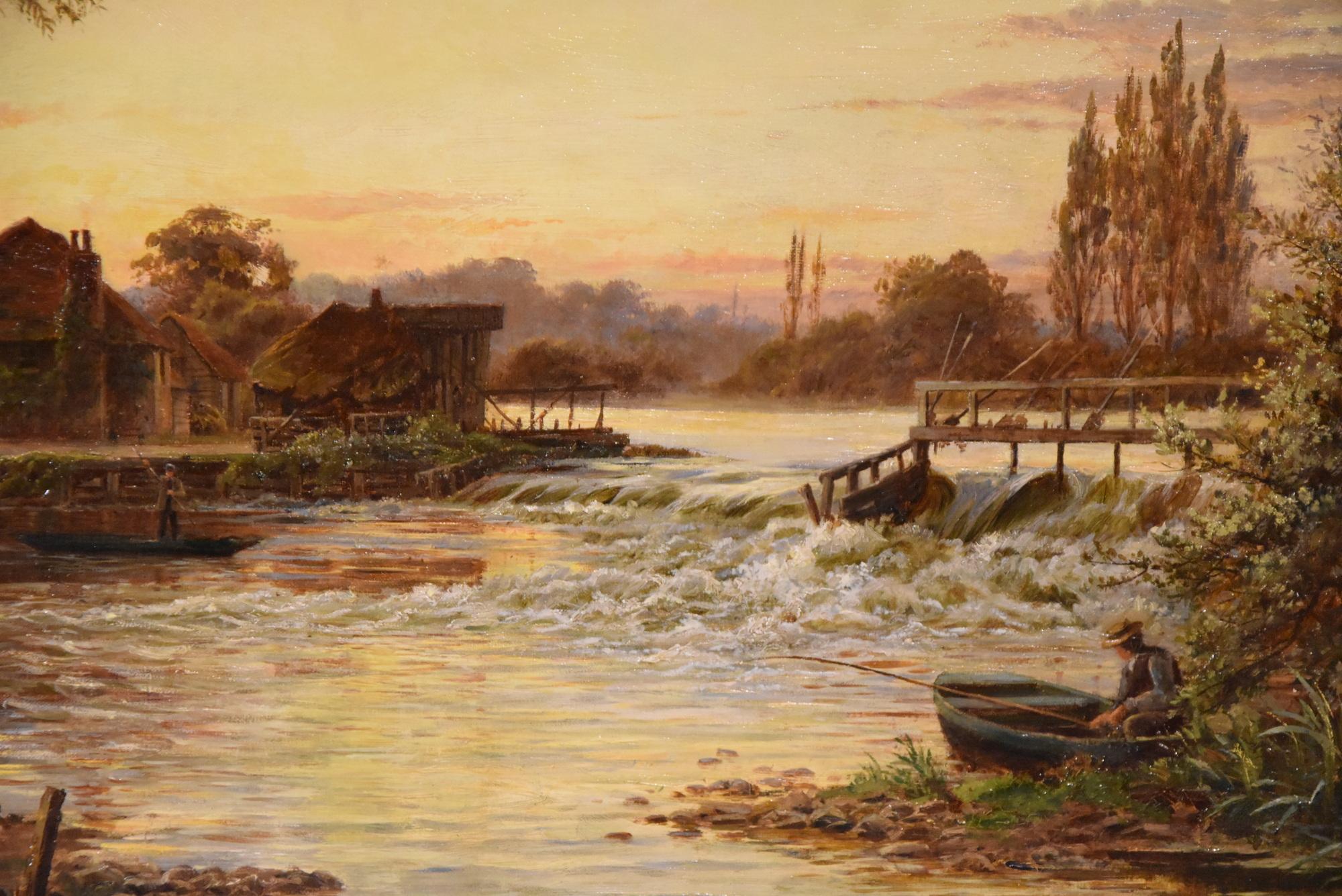 Pittura ad olio di William Bradley 