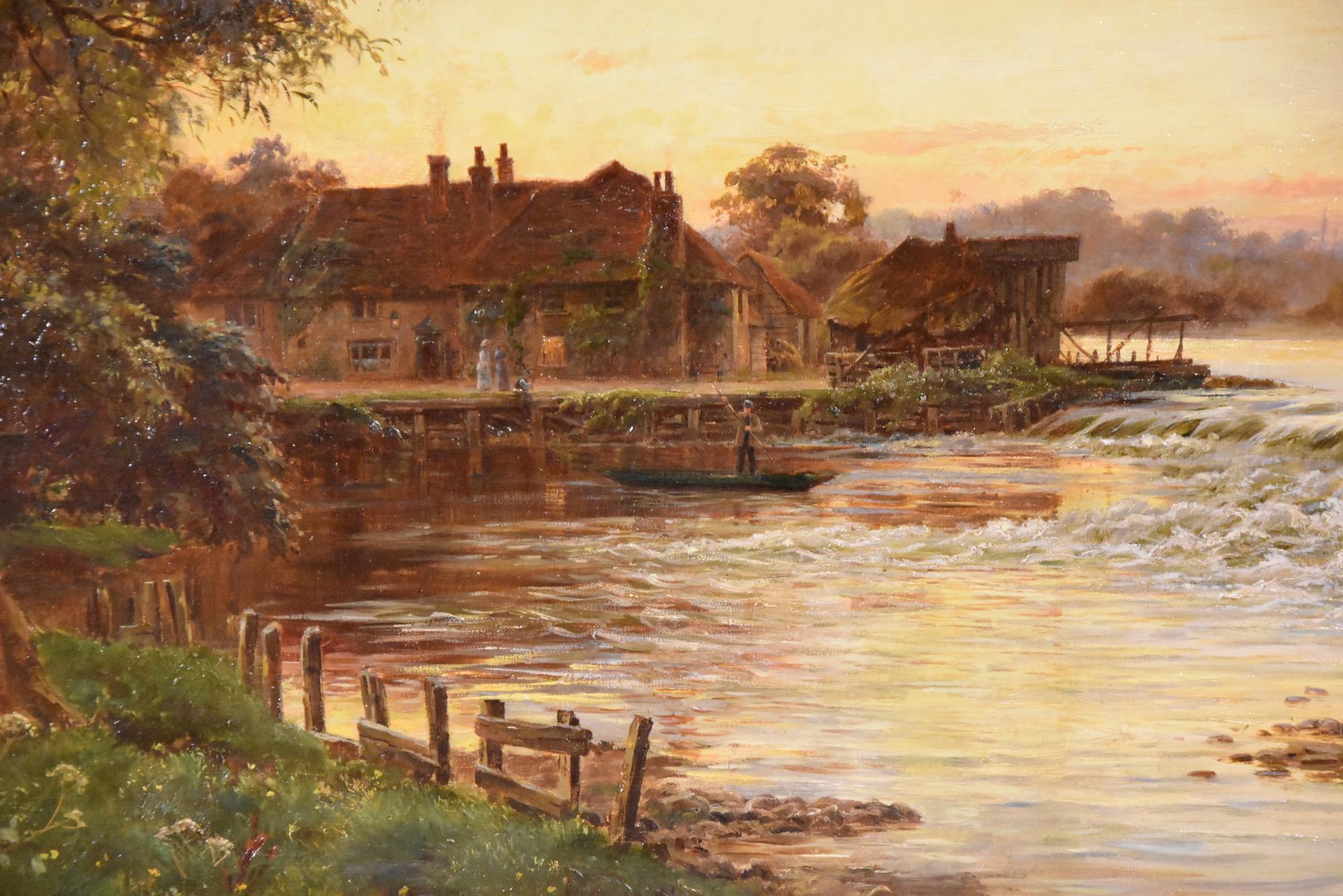 Pittura ad olio di William Bradley 